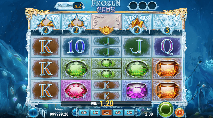 Frozen Gems Slot Screenshot